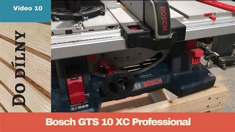 Bosch Gts Xc Professional Test Uk Zka Youtube