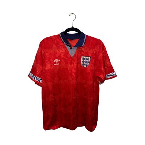 England 1990 1992 Away Football Shirt Umbro Vintage Original Adult