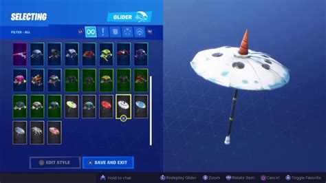 New Season Snowfall Win Umbrella Showcase Fortnite Battle Royale