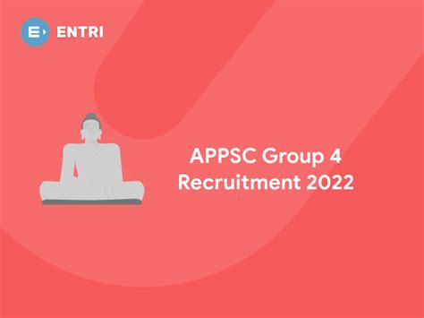 Appsc Group 4 Recruitment 2022 Entri Blog