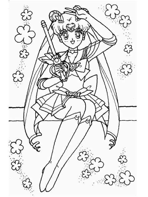 Printable Sailor Moon Coloring Pages