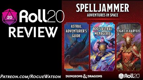 Roll Review Spelljammer Adventures In Space Youtube