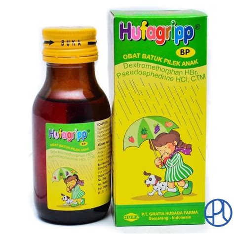 Jual Hufagripp Syrup Batuk Dan Pilek Bp Ukuran 60ml Shopee Indonesia