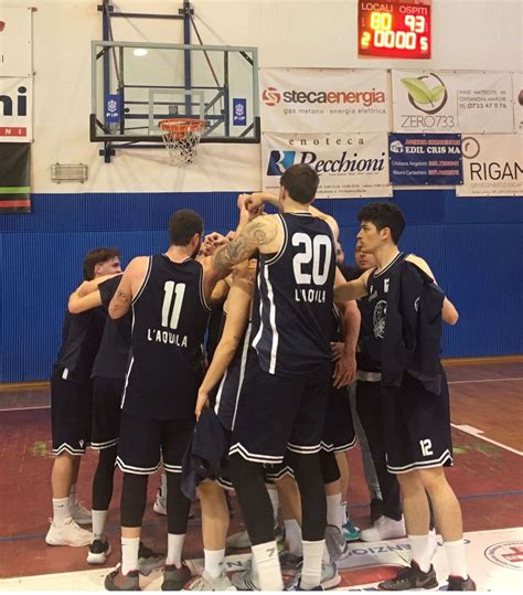 Nuovo Basket Aquilano Al Primo Posto Del Girone Playout Di Serie B