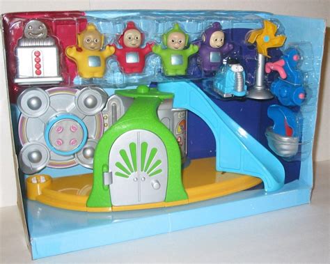 Teletubbies Come And Play Home Hill Playset Complete Set Excellent