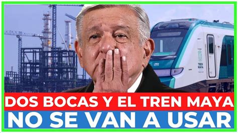 FRACASO ANUNCIADO las MEGAOBRAS de AMLO SERÁN CANCELADAS en el 2024