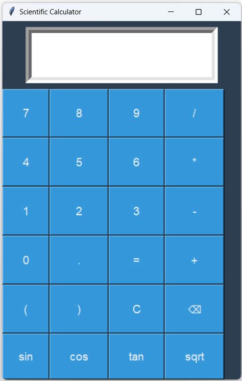 Simple Calculator Using Tkinter Tkinter Serves As A Python Library For