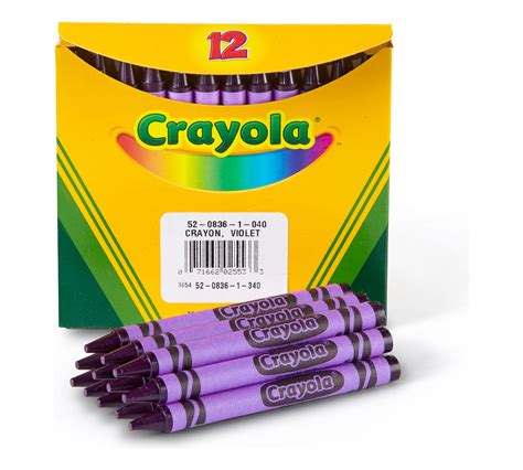 Purple Bulk Crayons, 12 Count | Crayola