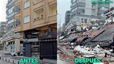 El Antes Y Despu S Del Terremoto El Diario Nica