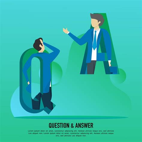 Question Mark Faq Concept The Man Asking The Question Ask Questions And Get Answers Online