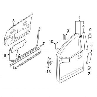 Nissan Titan Oem Doors Parts Shells Panels Carid