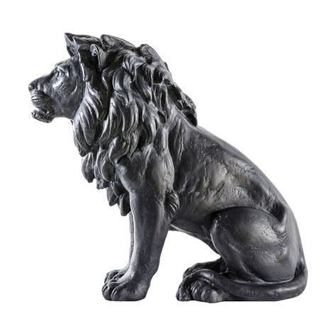 Leo Lion Statue Sculptures And Ornaments Eclectic Niche