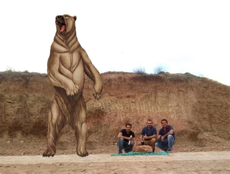 Descoberto na Argentina um urso gigante que viveu há 700 000 anos