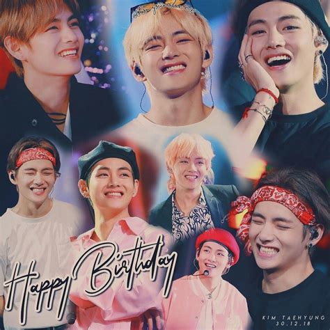 Cr Btsmysunshine92 Happy Birthday V 🎉🎂🎊🎁 Bts V Birthday Kim Taehyung Birthday Photo Bts