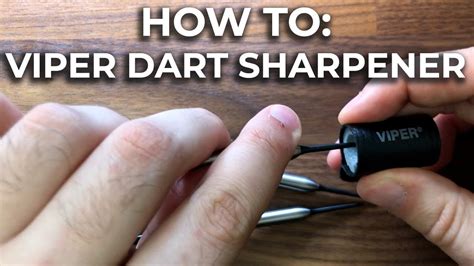 How To Use Dart Sharpener Darts Island