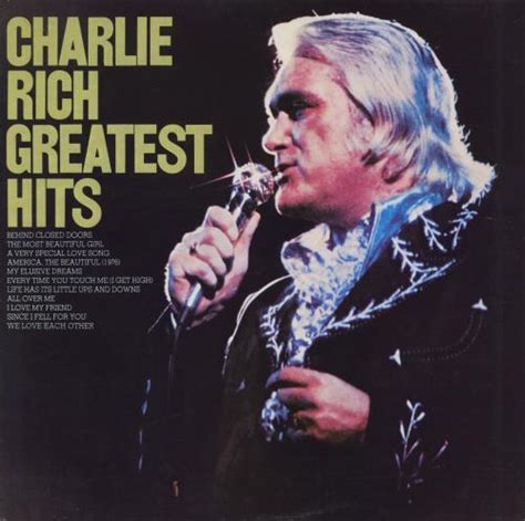 Charlie Rich Greatest Hits Uk Vinyl Lp Album Lp Record