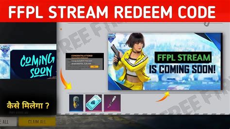 Free Fire Ffpl Redeem Code Pro League Redeem Code Kab Milega Ffpl