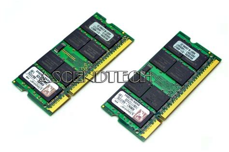 99U5293-009.A00LF | Kingston 4GB Kit 2 x 2GB DDR2 Sodimm