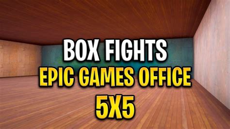 Epic Games Office Box Fight 5v5 📦 8413 8137 9604 By Playtimestudio