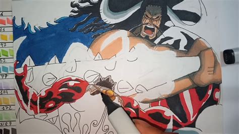 V Luffy Vs Kaido How To Draw Luffy Vs Kaido V One Piece Art