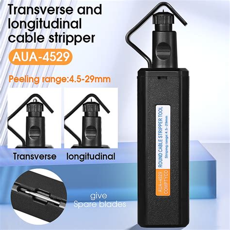 Comptyco Aua Optical Fiber Stripper Optical Fiber Cable Transverse