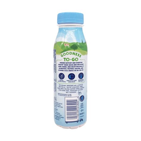 STONYFIELD ORGANIC Strawberry Probiotic Lowfat Yogurt Protein Smoothie