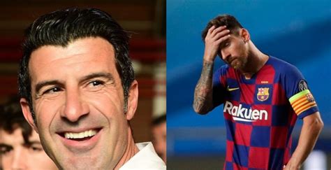 Figo No Pierde El Tiempo Se Mofa Del Bar A Tras La Decisi N De Messi