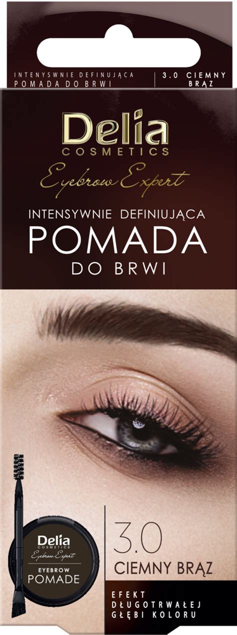 DELIA COSMETICS Eyebrow Expert Pomada Do Brwi Intensywnie