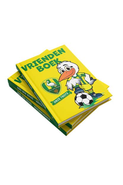 Ado Den Haag Storky Vriendenboekje Ado Den Haag Fanstore