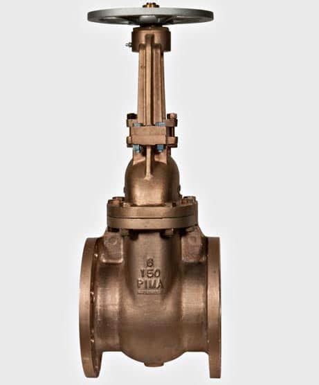 150 Bronze Gate Valve Flanged Osandy Pima Hawk Valve