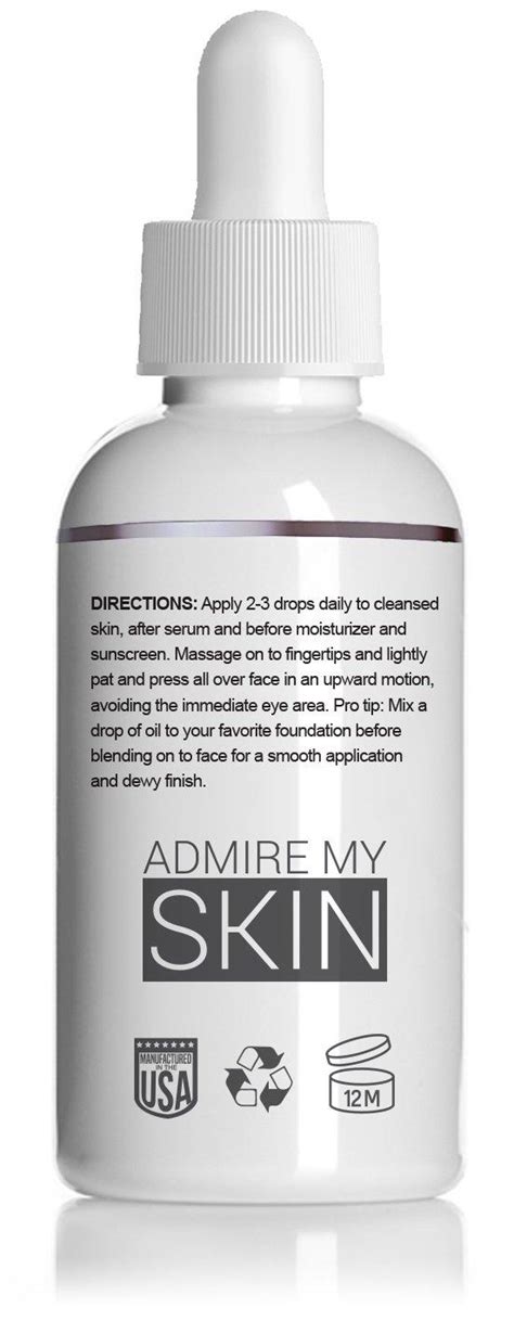 GoSupps Admire My Skin Citrus Glow Drops 1 Fl Oz 30 Ml