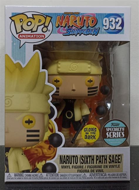 Funko Pop Animation Naruto Shippuden Naruto Sixth Path Sage GITD