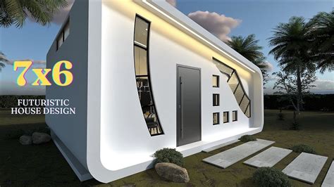 Casa Futurista X M Con Incre Ble Fachada Y Dise O Youtube