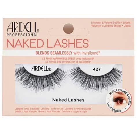 Ardell Naked False Strip Eyelashes Subtle Volume Length 427 61590