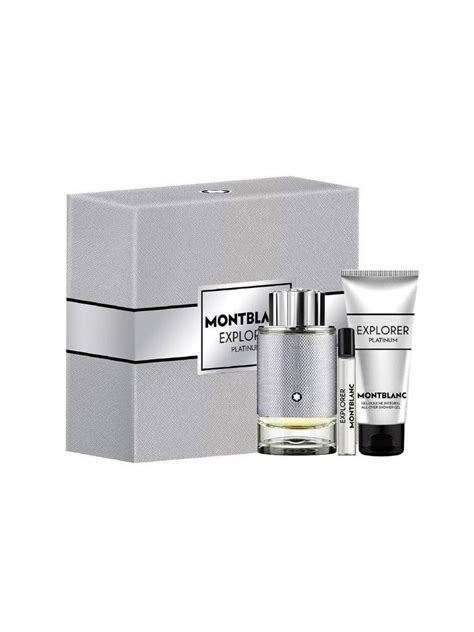 MONT BLANC EXPLORER PLATINUM EDP 100ml+7.5ml + SHO - Go Duty Free Mauritius