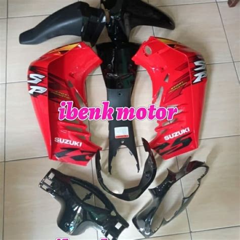 Jual FULL BODY DEPAN SHOGUN SP 125 SHOGUN 125 R Putih Putih