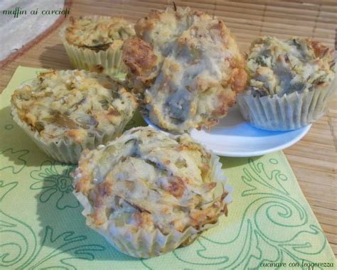 Muffin Ai Carciofi Cucinare Con Leggerezza