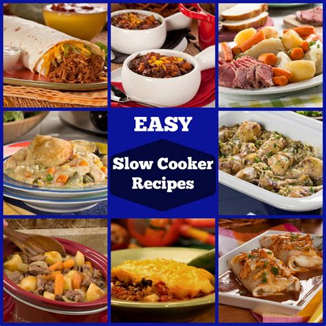 18 Easy Slow Cooker Recipes You Must Try | MrFood.com