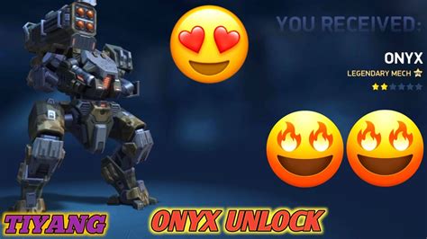 Finally Unlock Legendary Mech Onyx Mech Arena YouTube