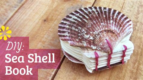 Diy Sea Shell Book Coptic Stitch Bookbinding Sea Lemon Youtube