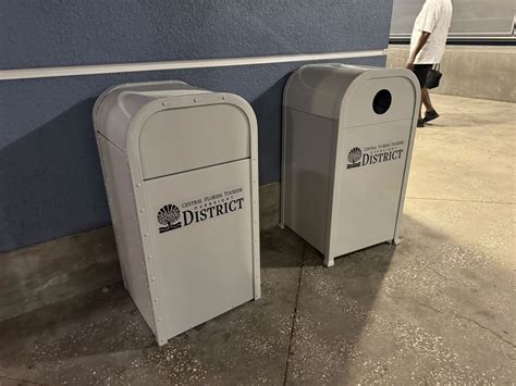 First Central Florida Tourism Oversight District Trash Cans Added To