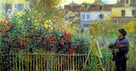 Renoir Monet Painting In His Garden At Argenteuil Album On Imgur