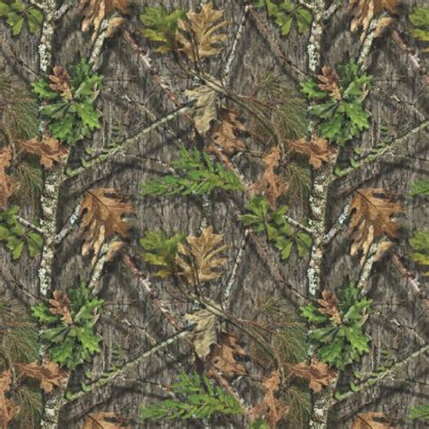 Mossy Oak Bottomland Camouflage Pattern Crew