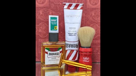 RazoRock Lupo Proraso Shaving Cream And Aftershave YouTube