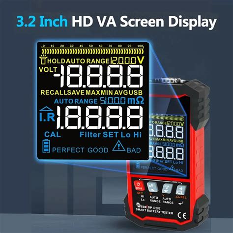 Tooltop Ir502 Battery Internal Resistance Tester In Pakistan