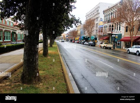 Gfp Arkansas Hot Springs Street View Stock Photo Alamy
