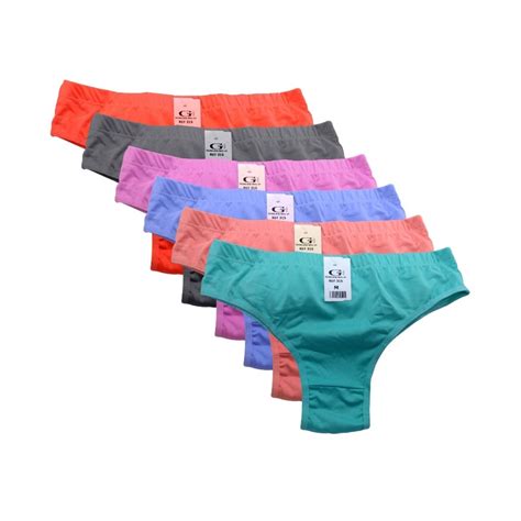 Kit Calcinhas Cintura Alta Comportada Moda Ntima Lingerie Shopee Brasil