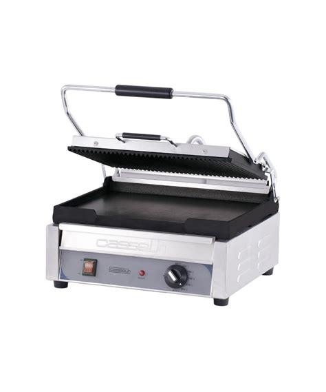 Grill Panini Lectrique Professionnel Grand Premium Rainur E Lisse Casselin