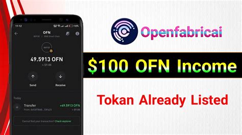 Ofn Income Tokan Already Listed New Airdrop Instant Withdraw