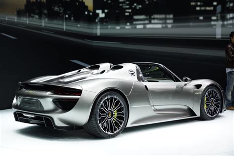 Porsche 918 Spyder Rear 2013 Frankfurt Motor Show